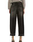 Souvenir jeans con borchie in vita