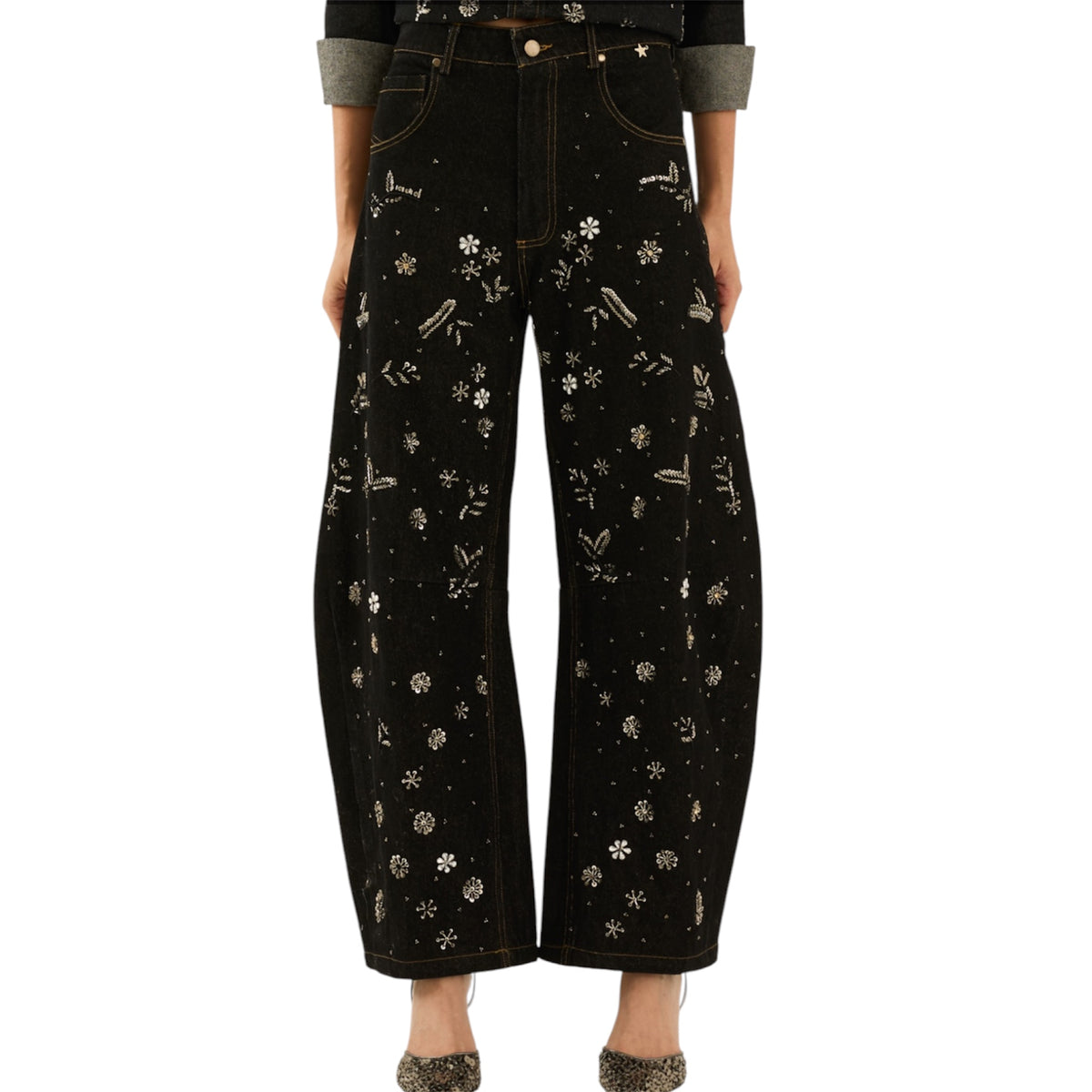 Souvenir jeans con strass
