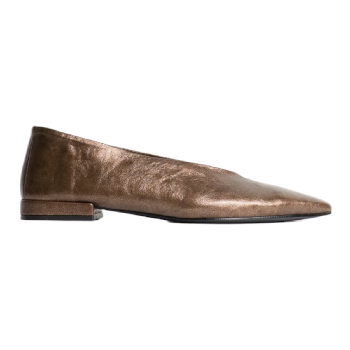 Ovye ballerina a punta laminata bronzo