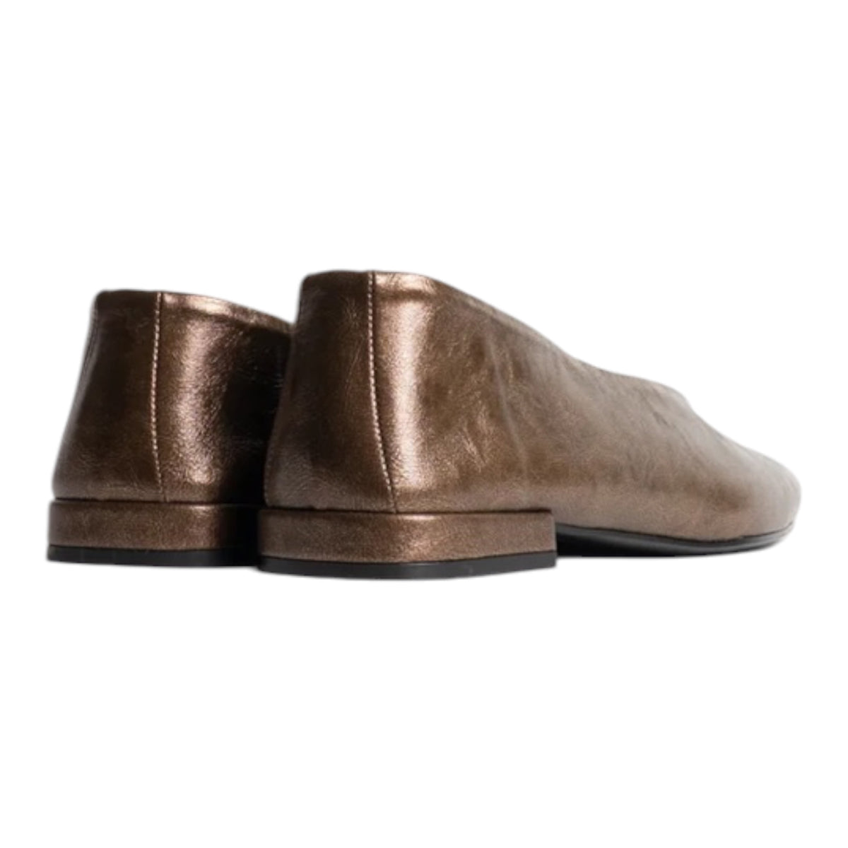 Ovye ballerina a punta laminata bronzo