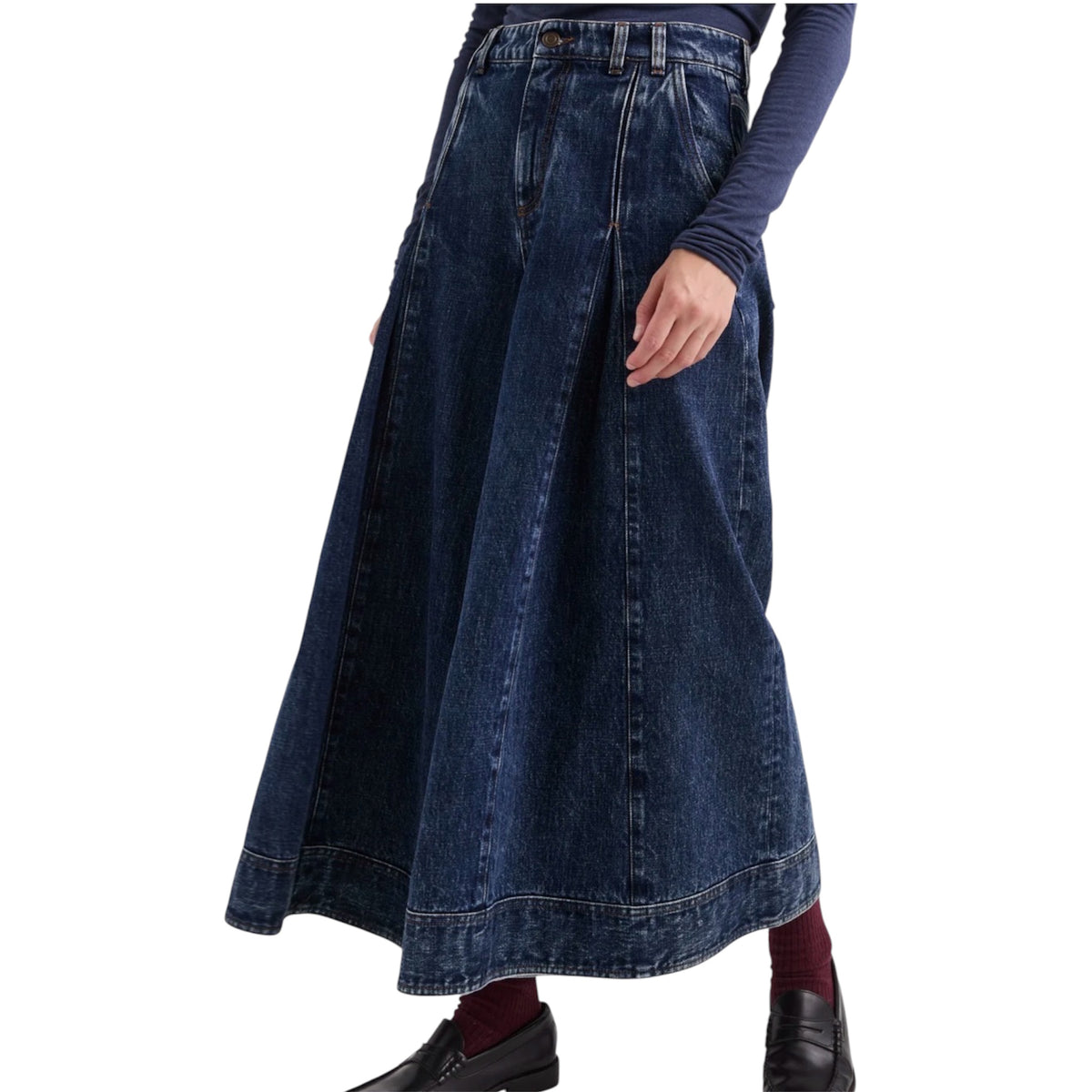 Alessia Santi jeans cropped con gamba extra wide