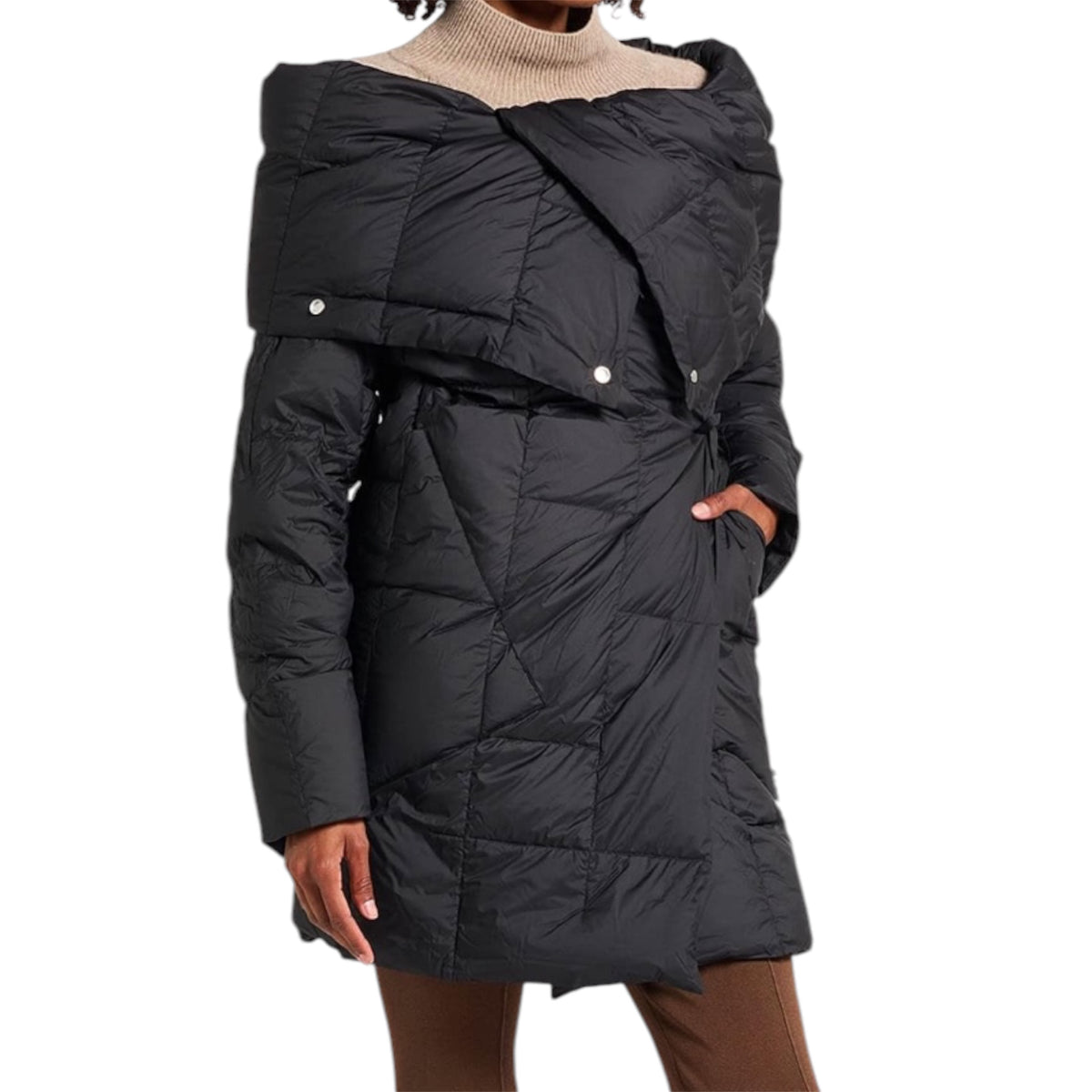 ADD piumino incrociato DOWN PADDING COCOON