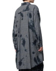 Neirami camicia oversize in flanella vichy