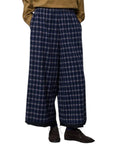 Neirami pantalone in flanella tartan
