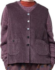 Neirami gilet in velluto a coste