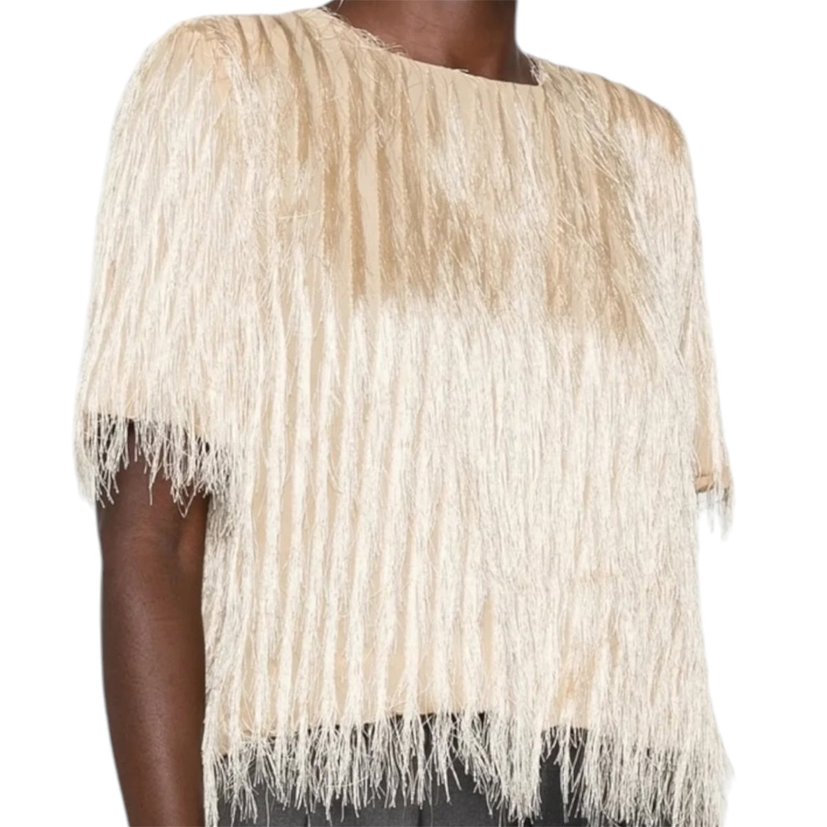 Philia Loft blusa con frange