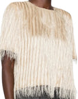 Philia Loft blusa con frange