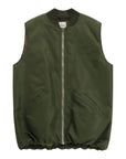 Dixie gilet imbottito con zip