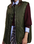Dixie gilet imbottito con zip
