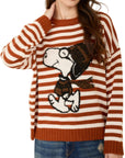 Souvenir maglia rigata snoopy