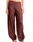 Philia Loft pantalone damascato