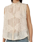 Philia Loft canotta coreana con pizzo