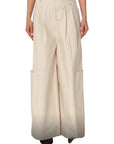 Philia Loft pantalone in cotone con tasca laterale