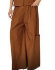 Philia Loft pantalone in cotone con tasca laterale