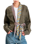 Dixie giacca kimono militare