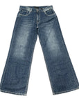 Souvenir jeans palazzo ultraleggero lavaggio scuro
