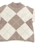 Souvenir maglia lupetto a rombi