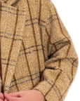Philia Loft cappotto oversize fantasia check