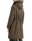 Alessia Santi parka in tessuto tecnico imbottito