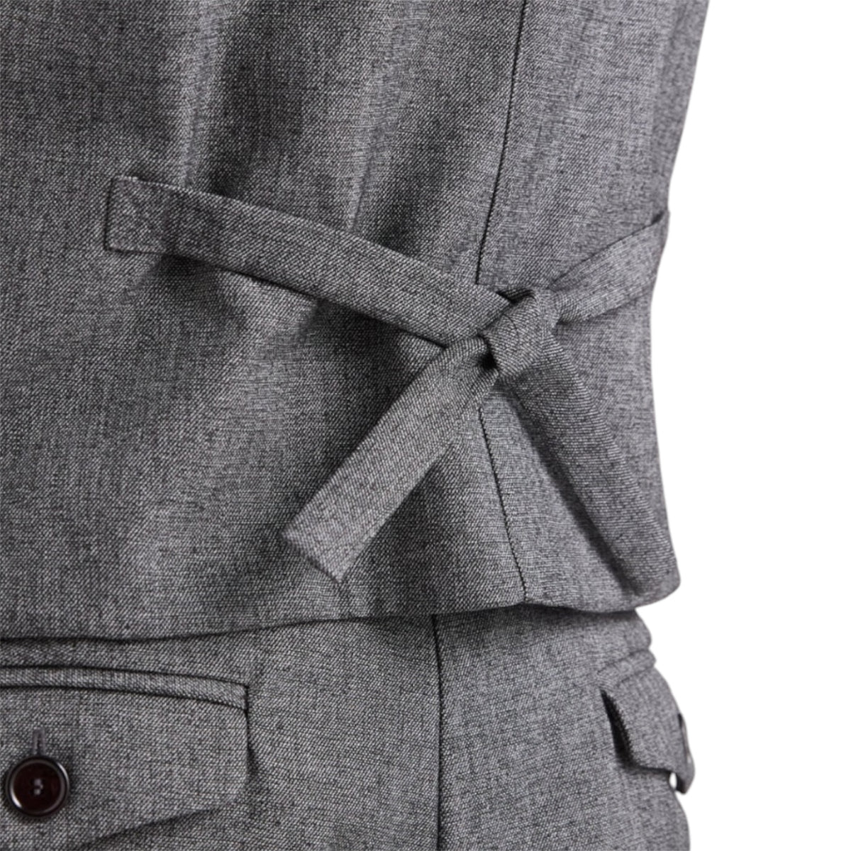 Alessia Santi gilet con chiusura asimmetrica