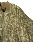 Philia Loft bomber in velluto ricamato