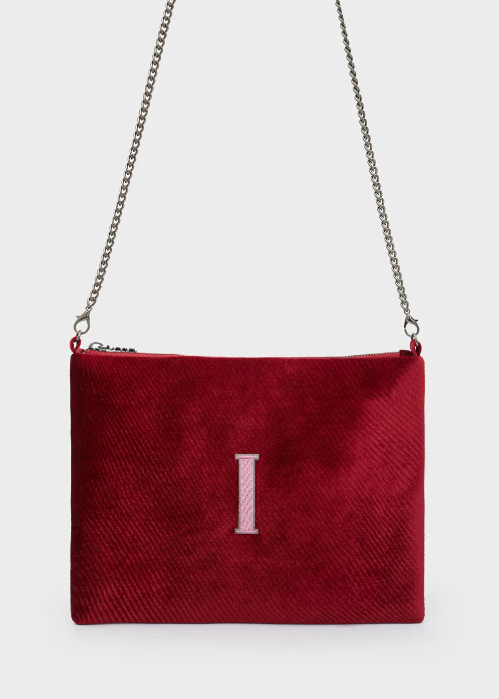 NALI&#39; ALPHABET CLUTCH VELLUTO LETTERA