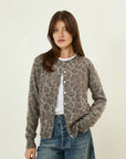 SOUVENIR cardigan animalier